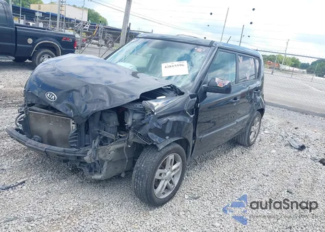 2011 Kia Soul + from USA, damaged, VIN KNDJT2A28B7225770